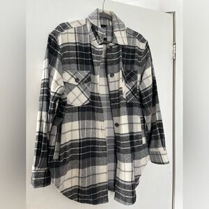 Buffalo David Bitton Monochrome Plaid Shirt